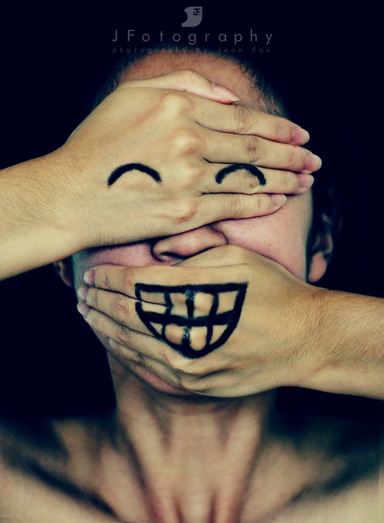 behind the smile. by JeanFan