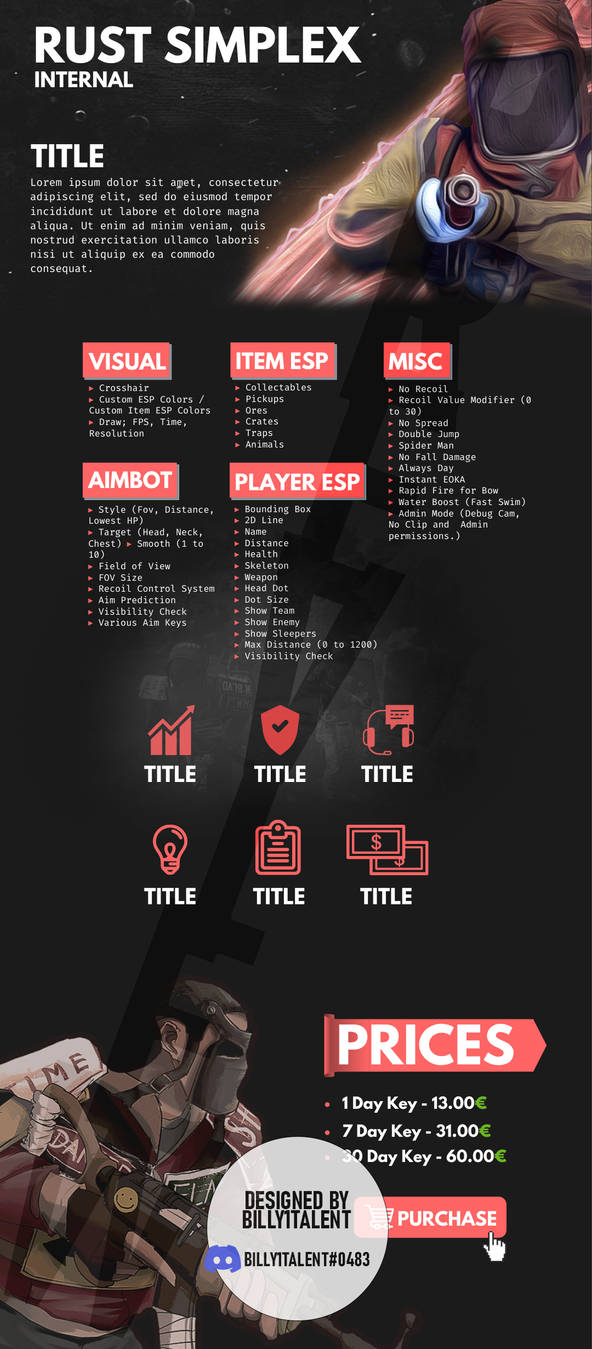 Thread Design - Rust Sales thread - READ DESC! by billy1talent on ...