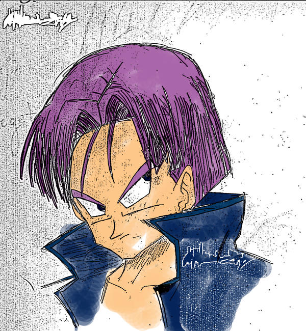 Trunks coloured by toongirl91 on DeviantArt
