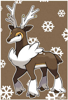 PKMN: Sawsbuck Winter Form