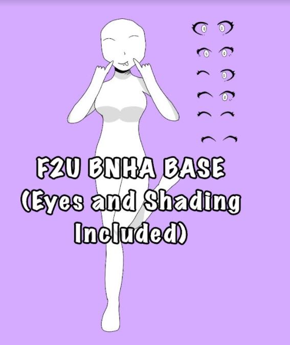 F2U BNHA Base by stefanideisun on DeviantArt