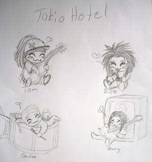 Tokio Hotel Chibis