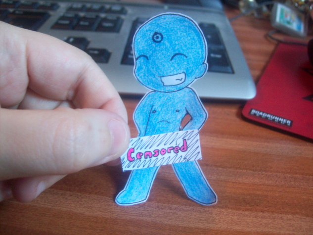 Doctor Manhattan paper child by Gurulazer