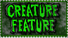 Creature Feature Fan - Stamp