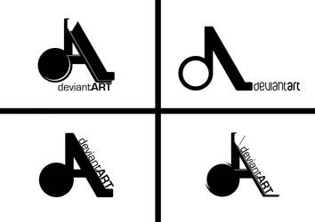 Four types Of logos for DA