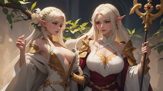 2 Elf Girls