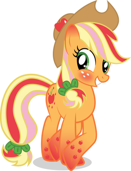 Rainbow Power Applejack