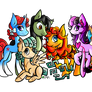 Mane 6 by Skoryx