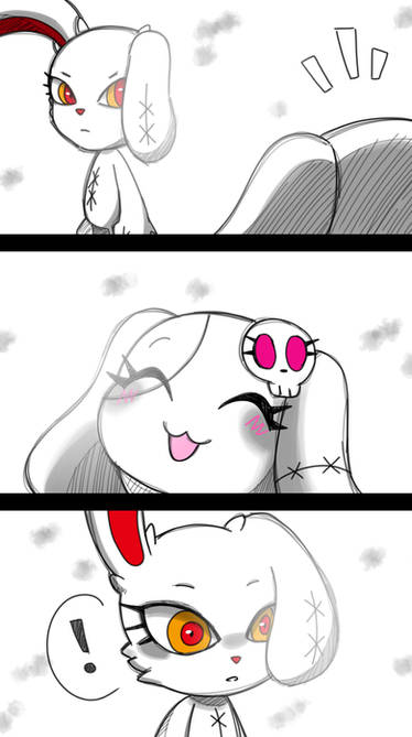 The blowkiss between Bunny and queen of death D: by YuyuhSannyUwU on  DeviantArt