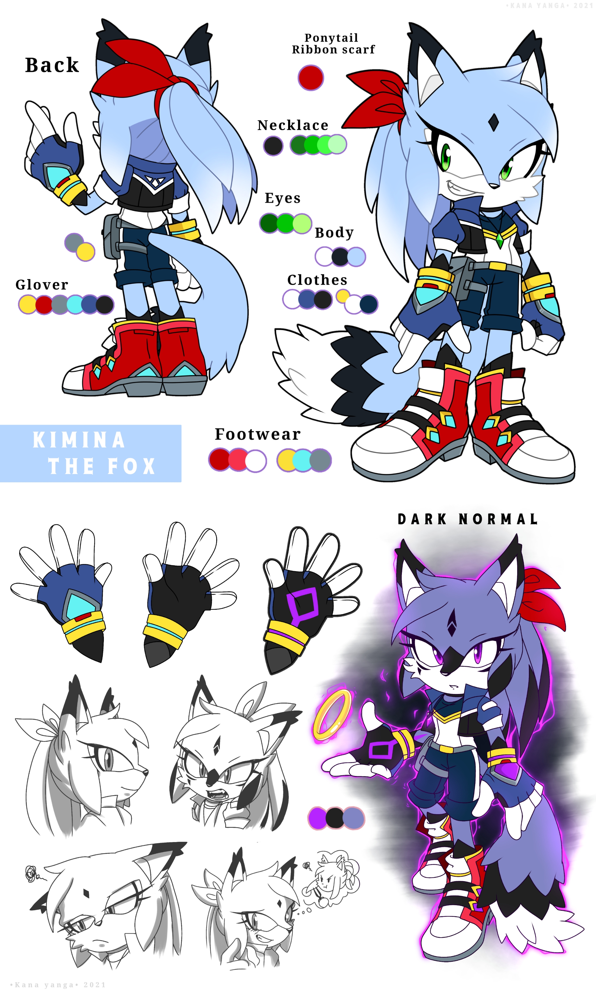 Sonic OC Outfits