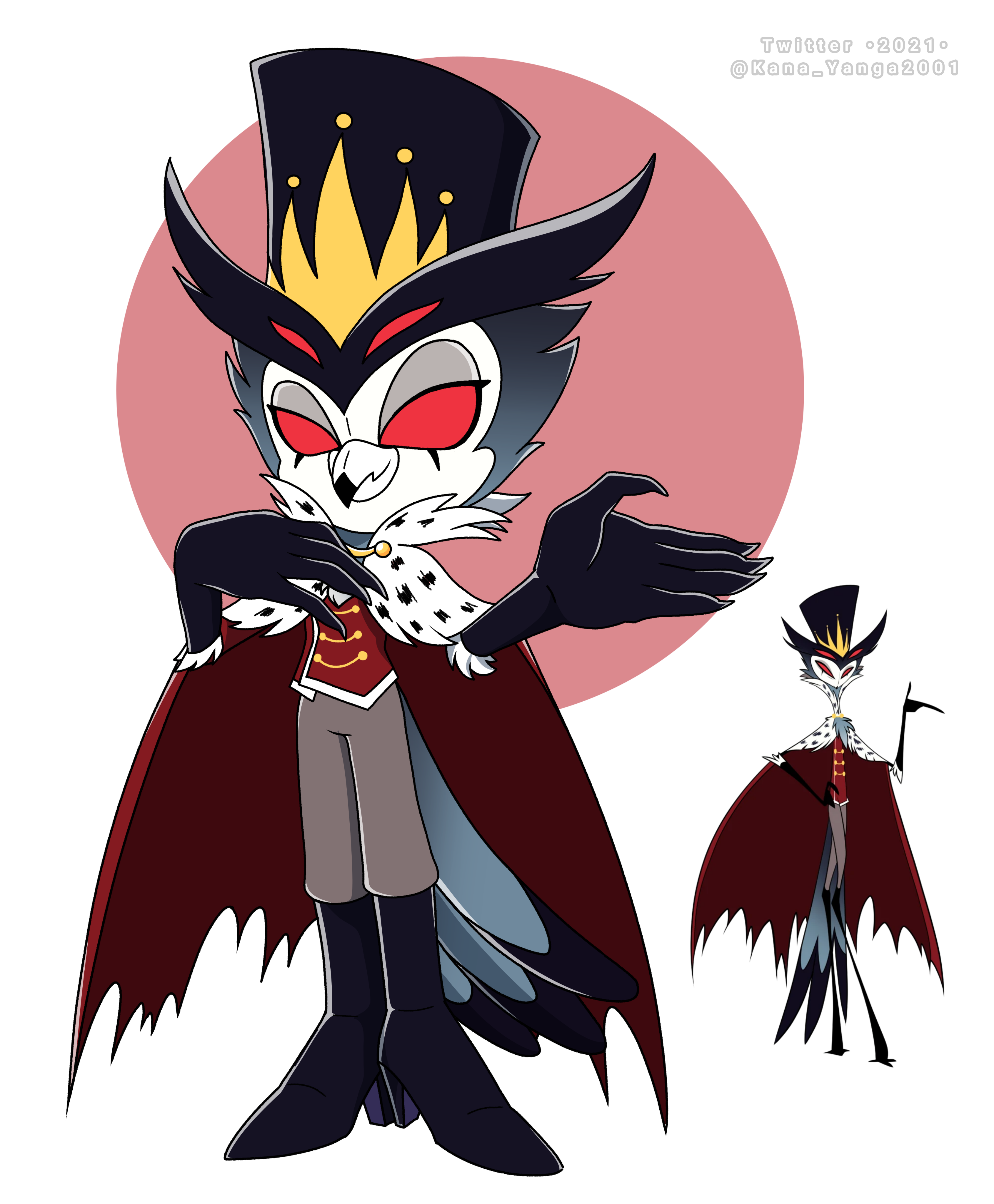Stolas Real Stolas The Demon Owl by KanaYanga on DeviantArt
