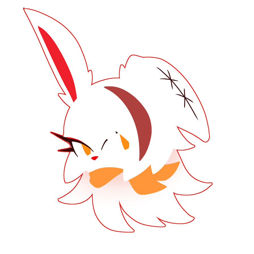 Bloody the bunny Head logo by KanaYanga on DeviantArt