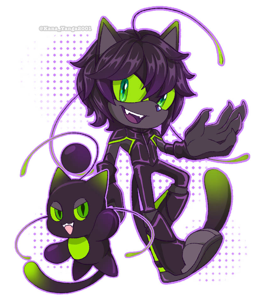 Plagg Cat Chao Plagg form Plagg The Cat by KanaYanga on DeviantArt