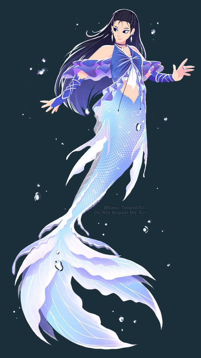 Mermaid oc Redesign 3 by KanaYanga on DeviantArt Mermaid oc Redesign 3 by KanaYanga on DeviantArt