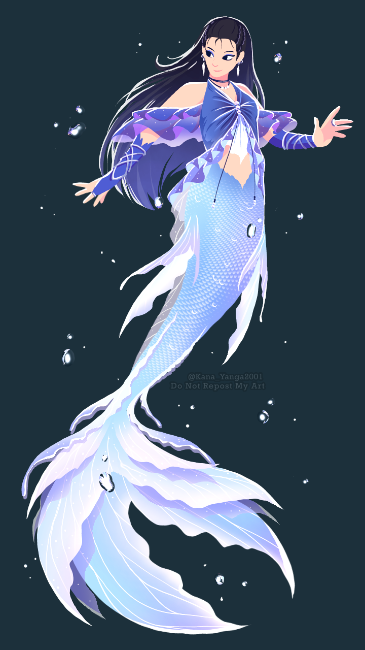 Mermaid oc Redesign :3 by KanaYanga on DeviantArt