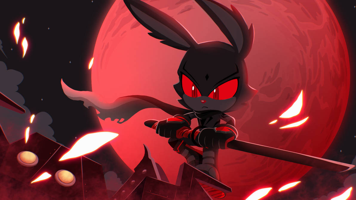 The Blood Moon Dark The Rabbit by KanaYanga on DeviantArt
