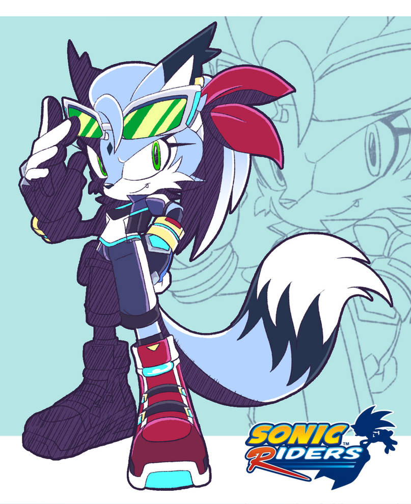 Kimina The Fox Sonic Riders OC by KanaYanga on DeviantArt