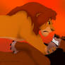 Scar and Simba