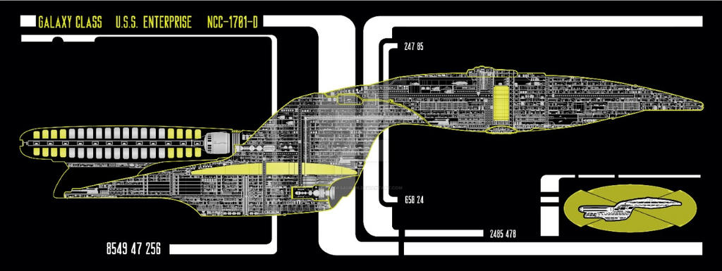 enterprise schematics by EyeofSauron on DeviantArt