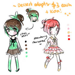 [OPEN] Dessert Adopts! + icons!!