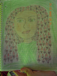 Foxglove-haired Woman