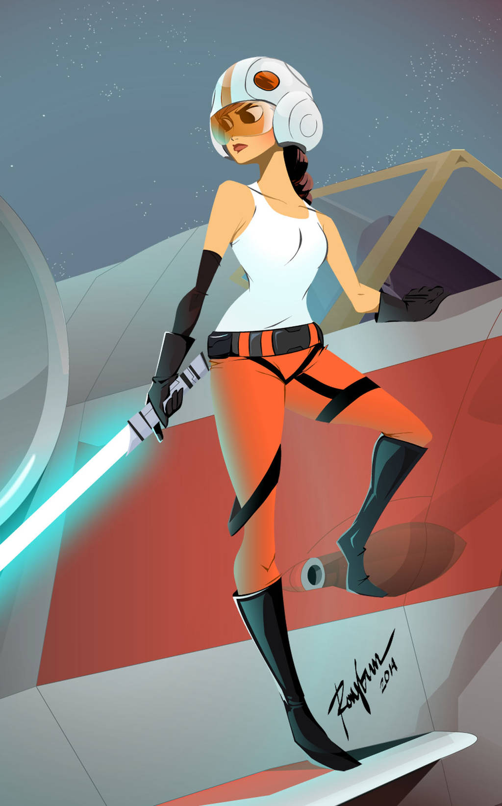 Jedi/pilot by raysagun