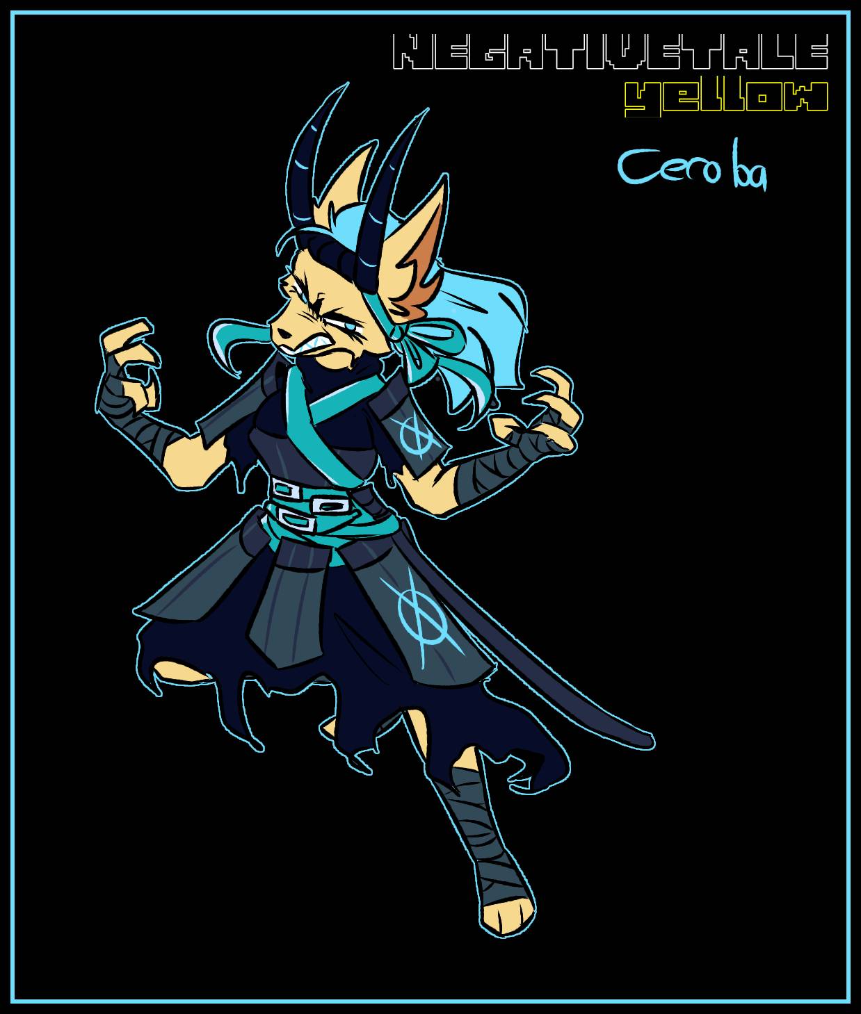 Negativetale Negativetale Yellow - Ceroba by Medi0creKing on DeviantArt