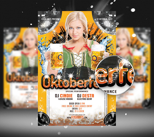 Oktoberfest Flyer Template