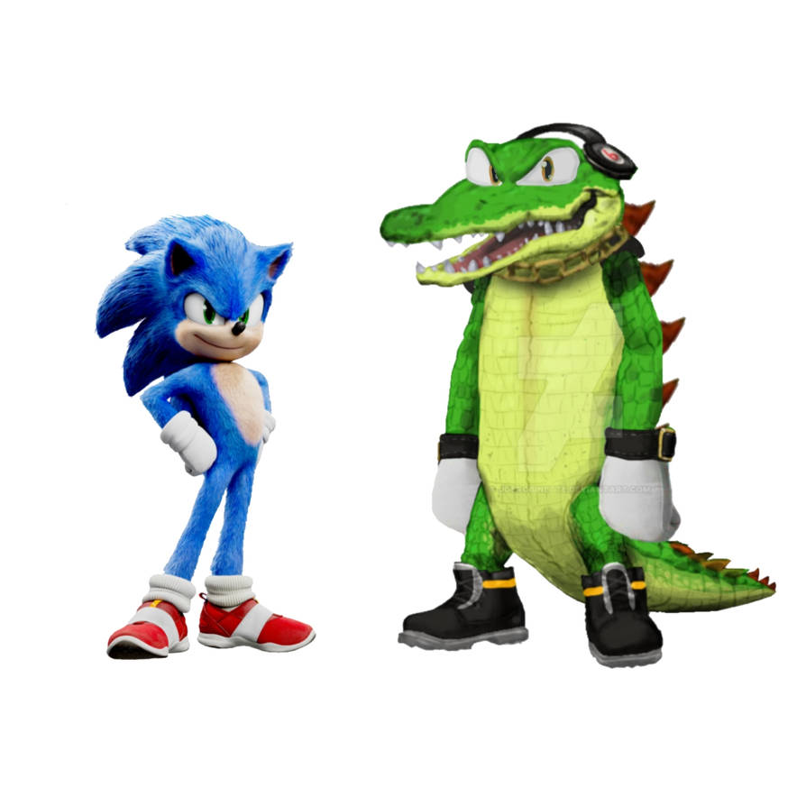 Sonic and vector movie by edgarzilla64 on DeviantArt