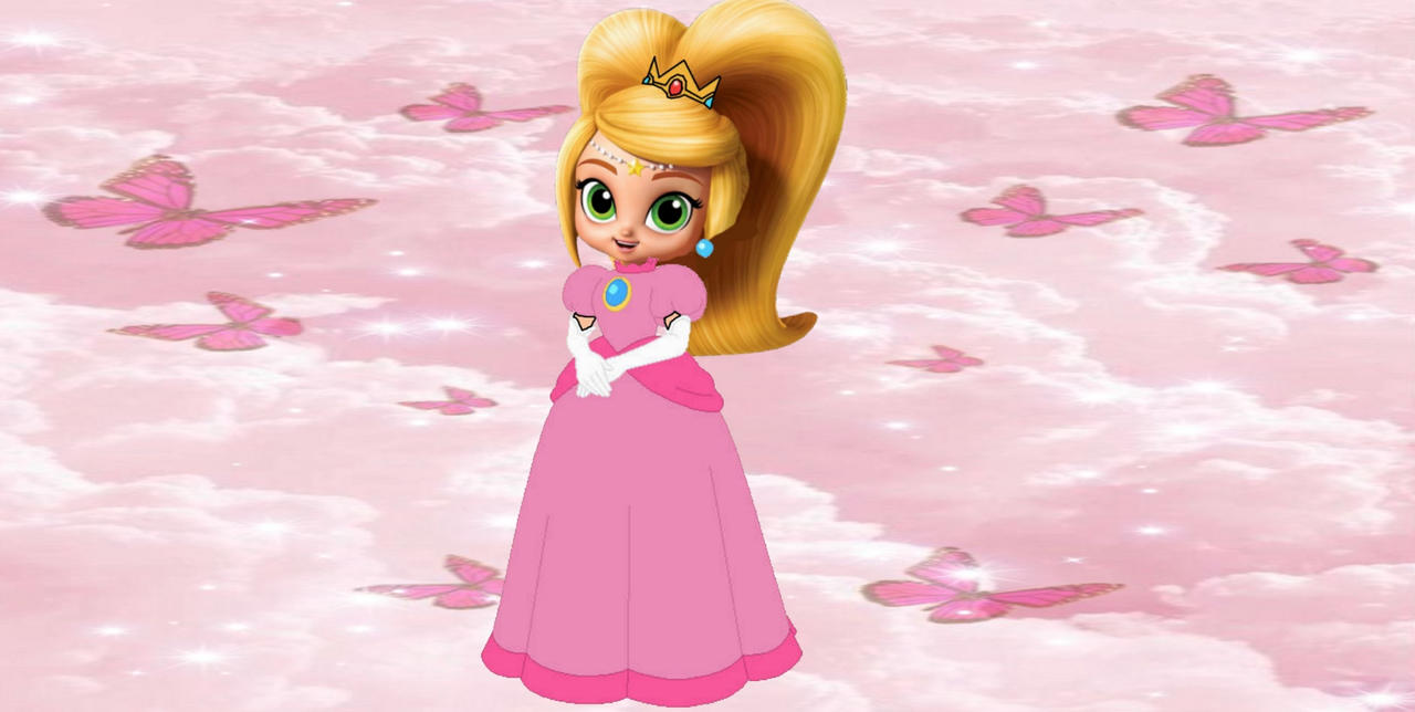 Leah s2 as Princess Peach by Sparkster25 on DeviantArt