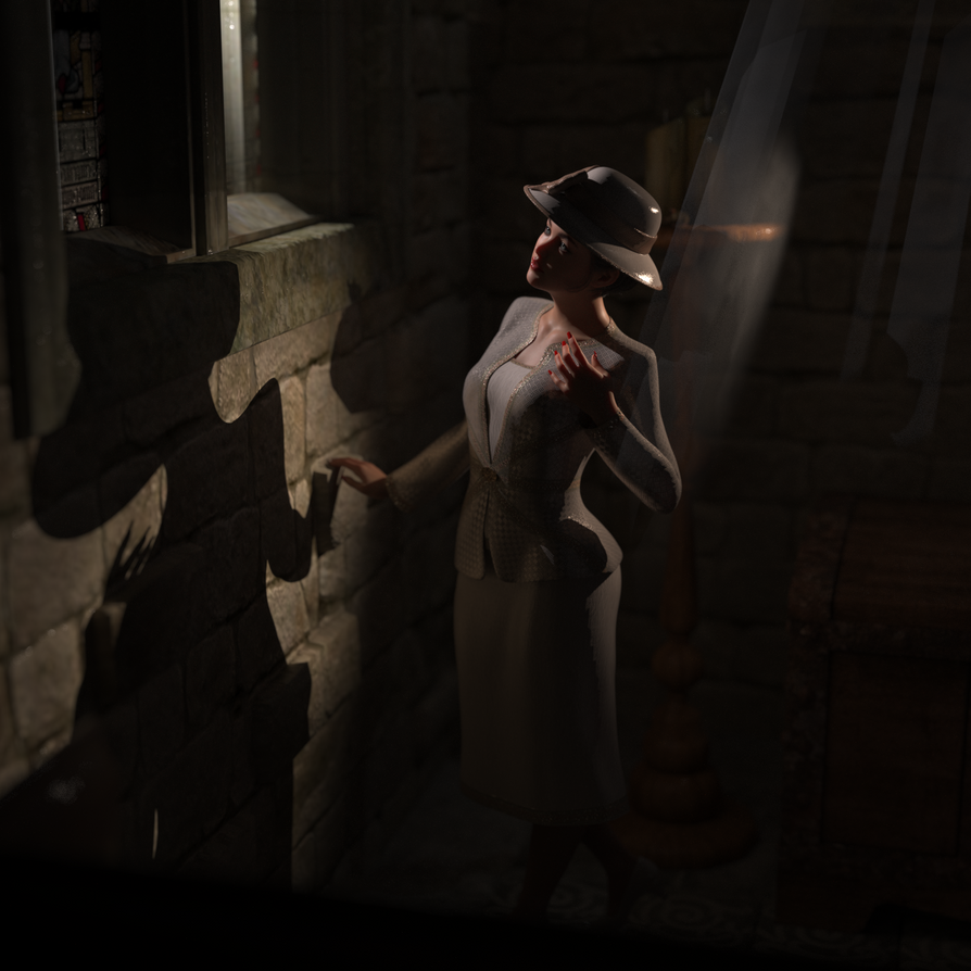 Contemplating In Church by TheHat1 on DeviantArt