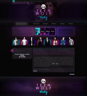 Teen Wolf WordPress Theme