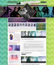 Nina Dobrev WordPress Theme