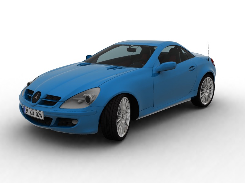 Mercedes Benz SLK 2004 Model