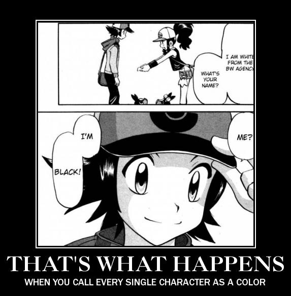 Pokemon Black White Difference by Cyber6x on DeviantArt