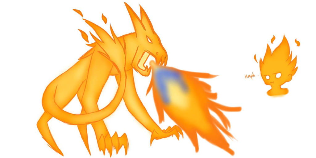 Fire Entity- monster version by Enderpyre on DeviantArt