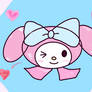 Adorable My Melody Drawing