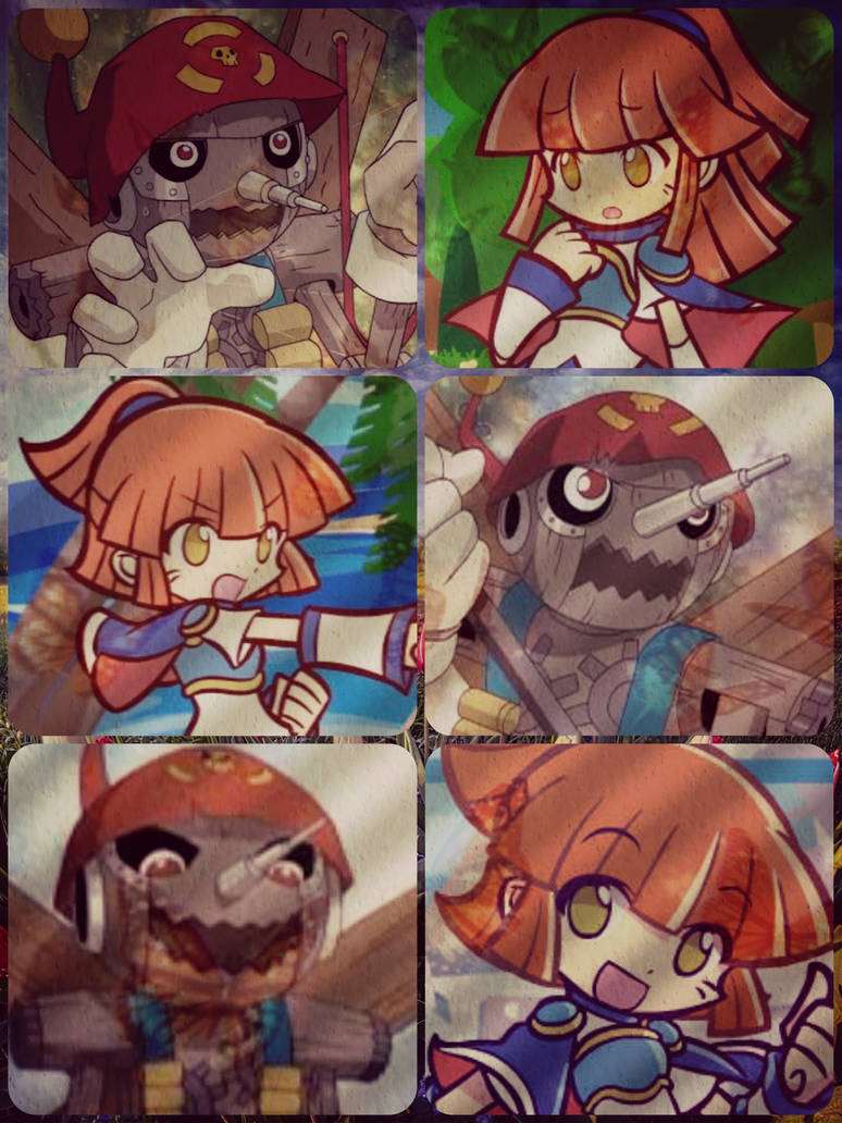 Another Puppetmon x Arle Collage by KotoriFanGirl on DeviantArt