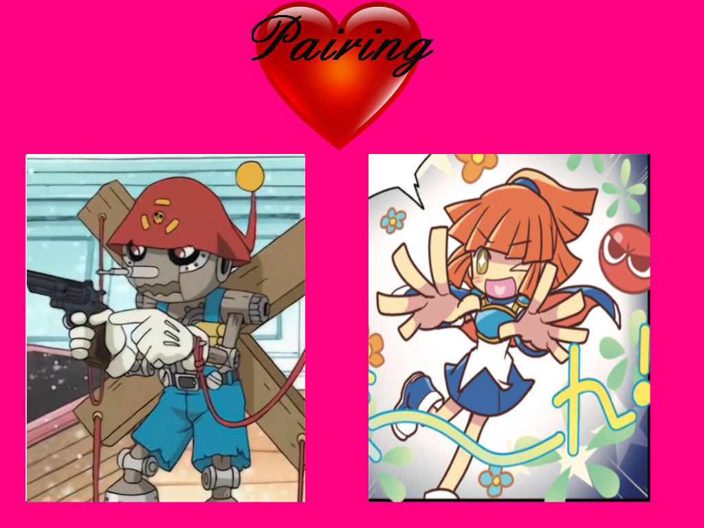 Puppetmon x Arle by KotoriFanGirl on DeviantArt