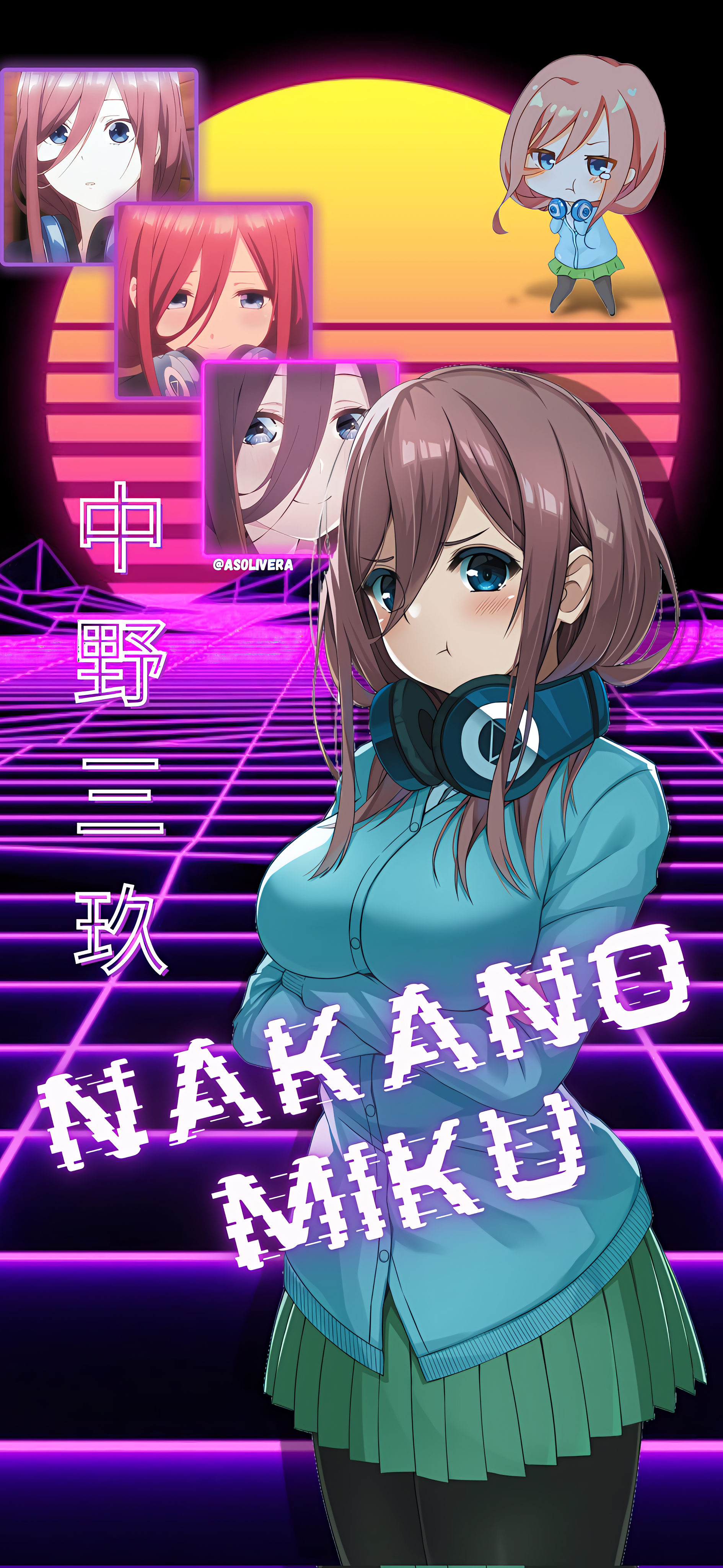 Miku nakano wallpaper online 4k