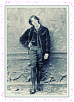 Oscar Wilde stamp by reddartfrog