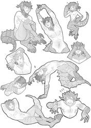 Dragon Boy Sketchpage