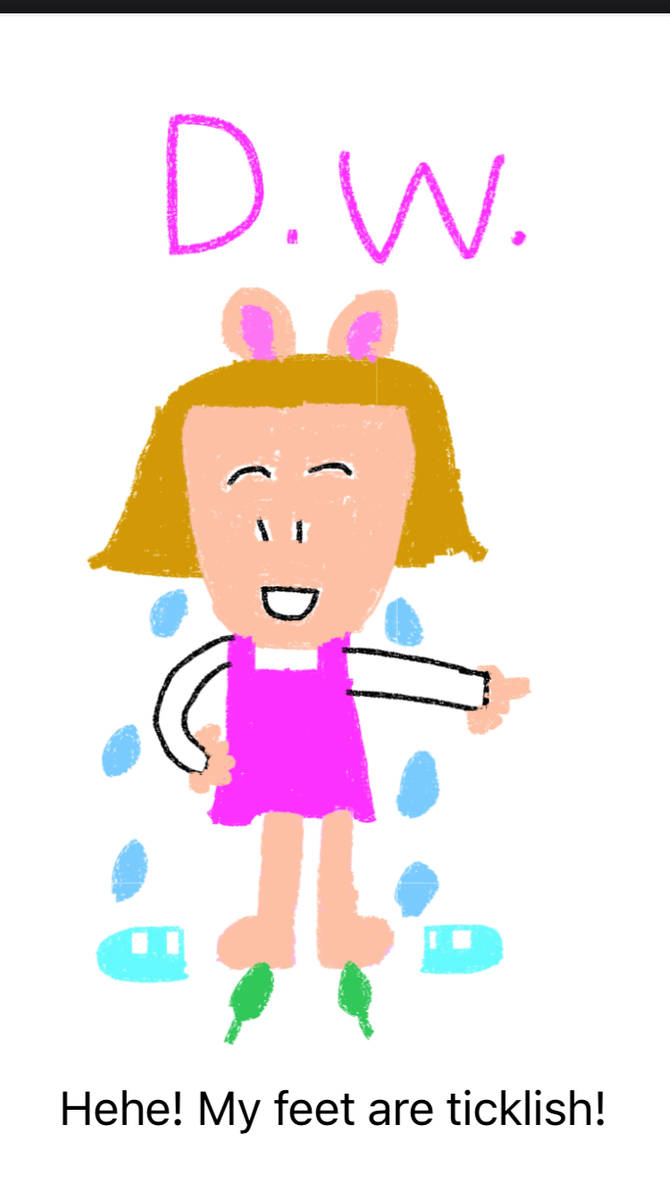 DW Getting Her Feet Tickled by robotlimayt on DeviantArt