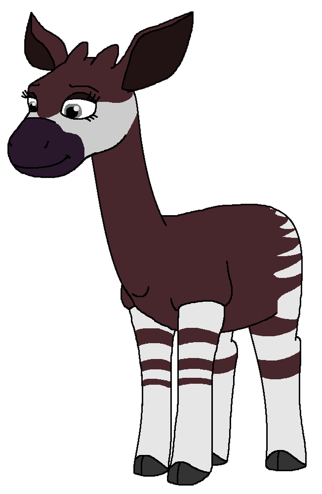 Audrey The Okapi by kylgrv on DeviantArt