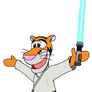 Tigger As Luke Skywalker