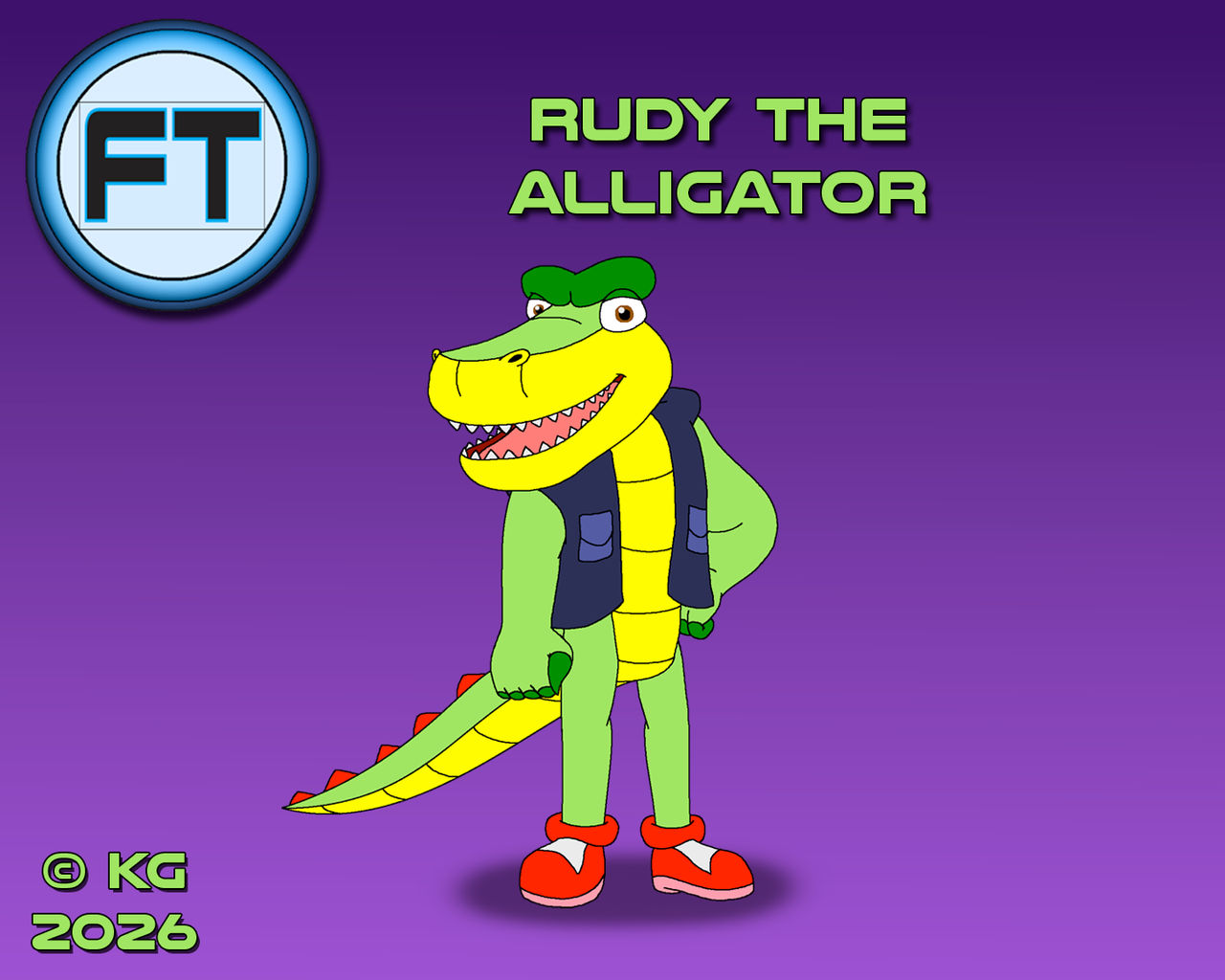 Arden Rudy Rudy The Alligator (Updated Design 2026) by kylgrv on DeviantArt