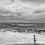 Girl on Scarborough Beach