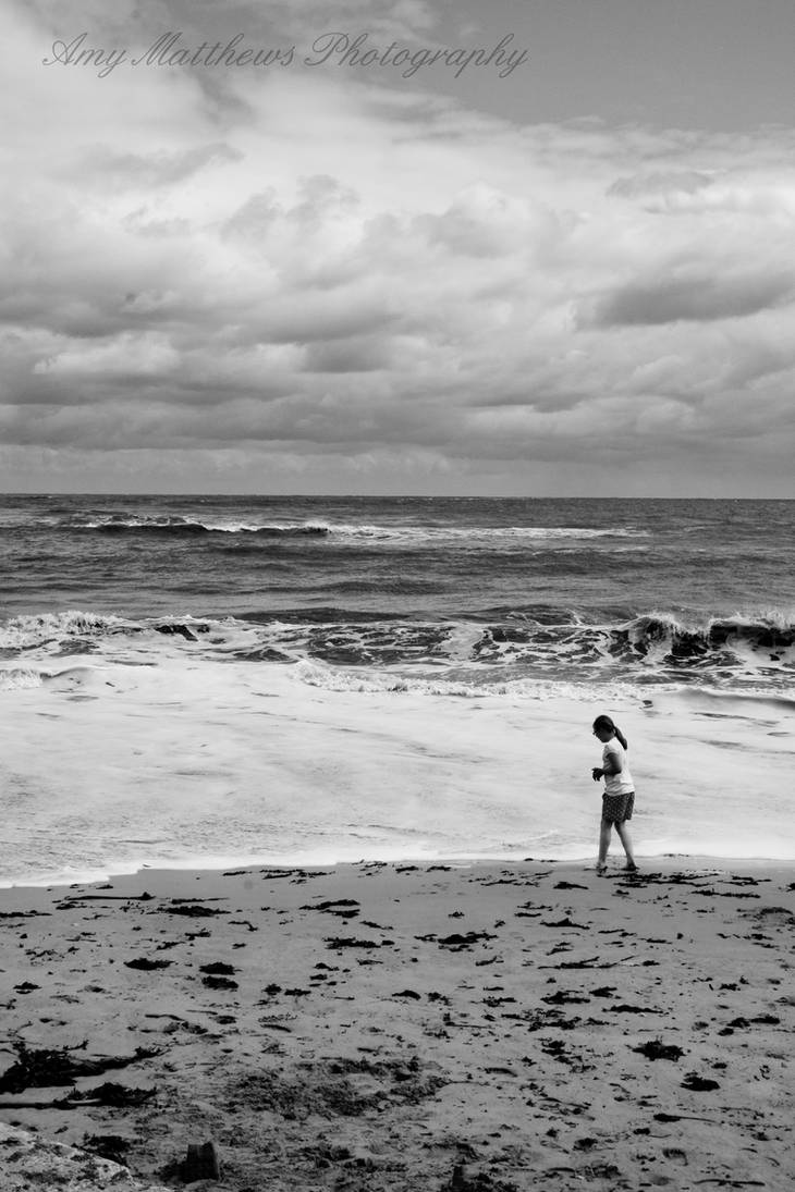 Girl on Scarborough Beach