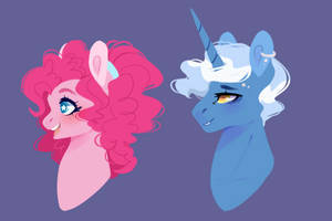 Pinkie Pie and Pokey Pierce