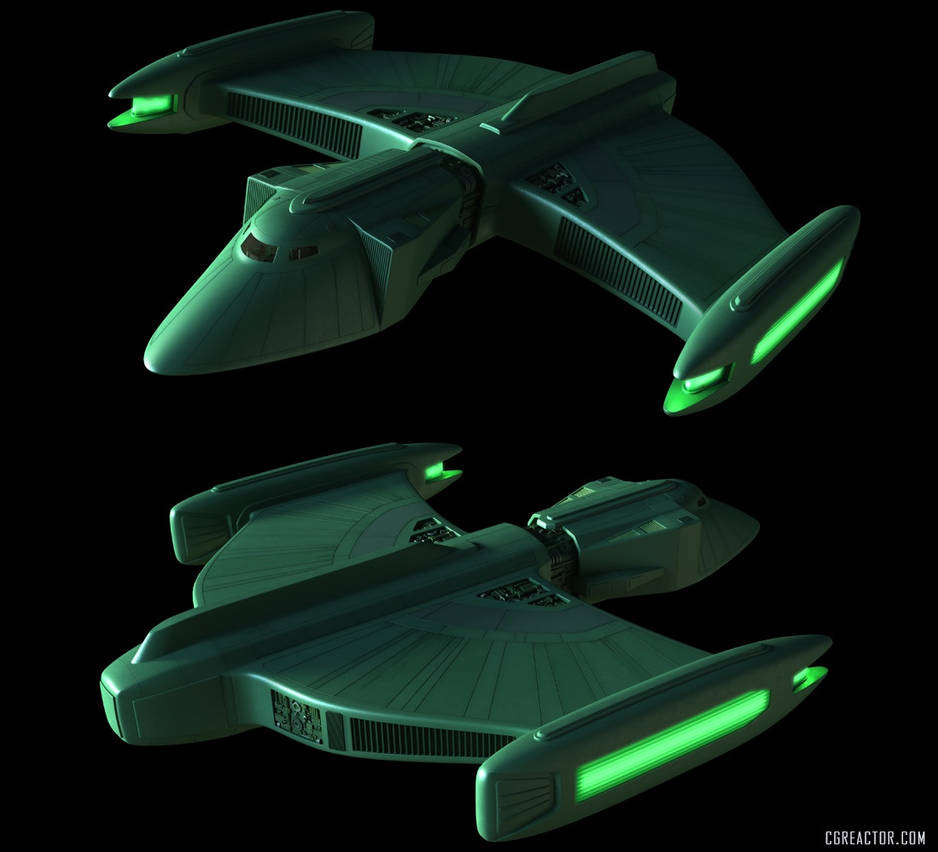 Romulan scout ship by temp890 on DeviantArt